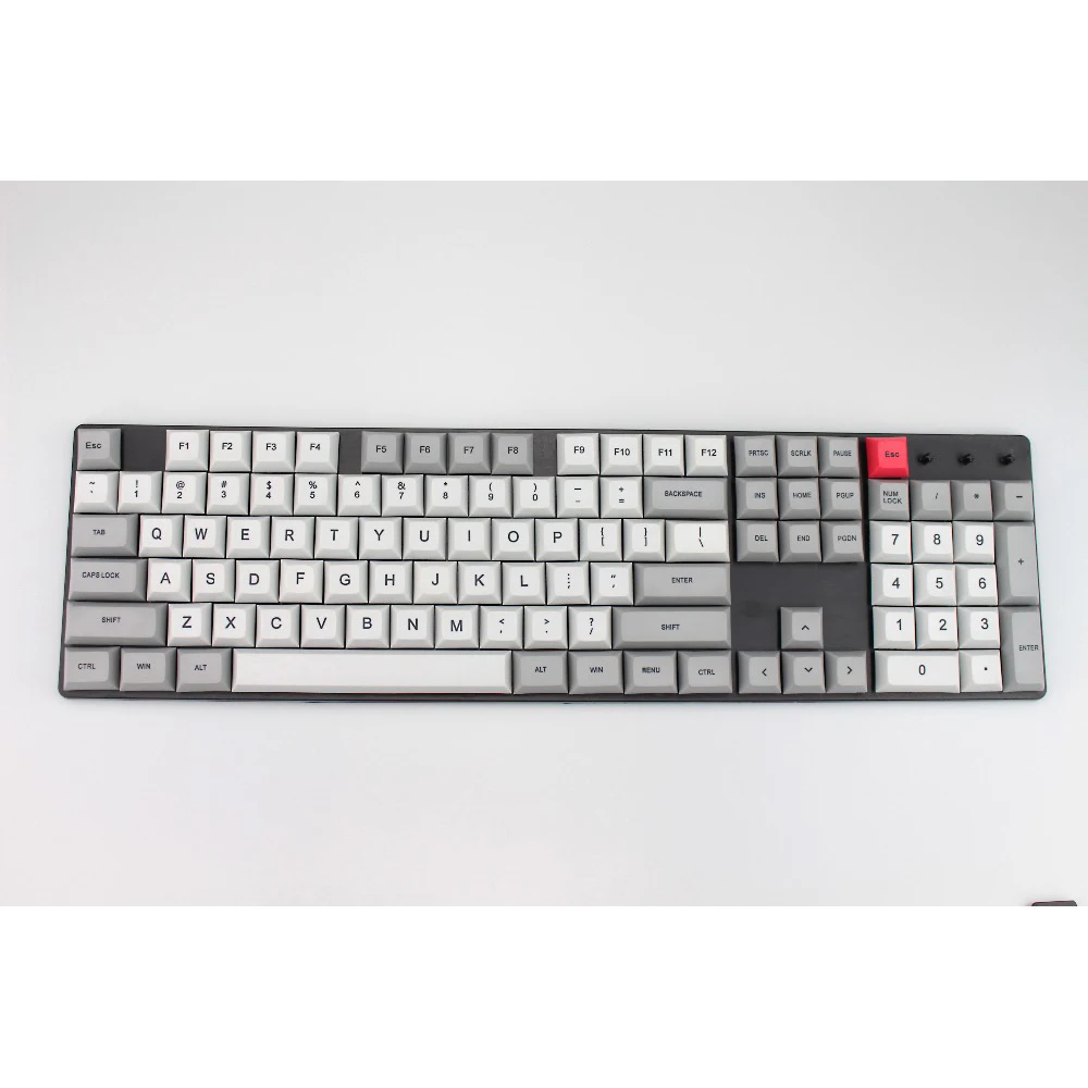 MP DSA гранитный keycap 108 ключей PBT Keycap сублимированные для механической игровой