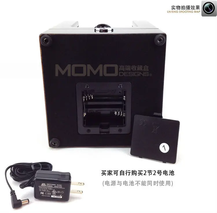 2 + 0 слоты автоматическое роскошь дерево часы намотки Двигатель с