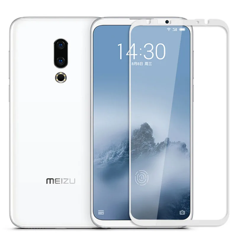 Для Meizu 16th Plus полное покрытие Закаленное стекло Защитная пленка 9H защитная на