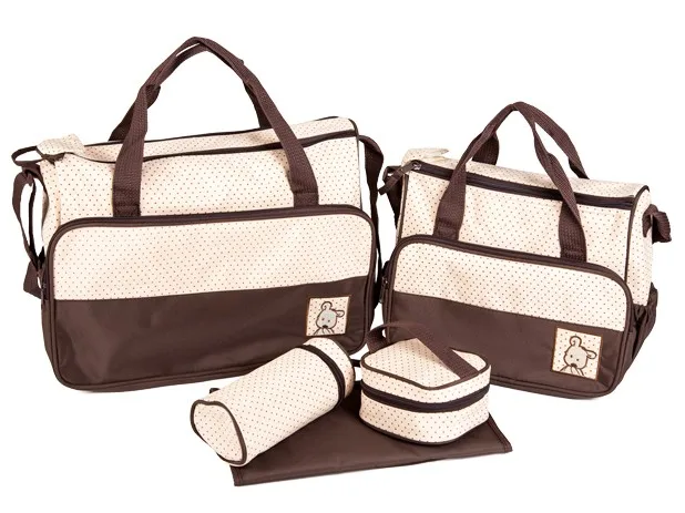 

Discount! 5pcs Baby Bags for Mom Mummy Bag Baby Nappy Bags Multifunction Handbag
