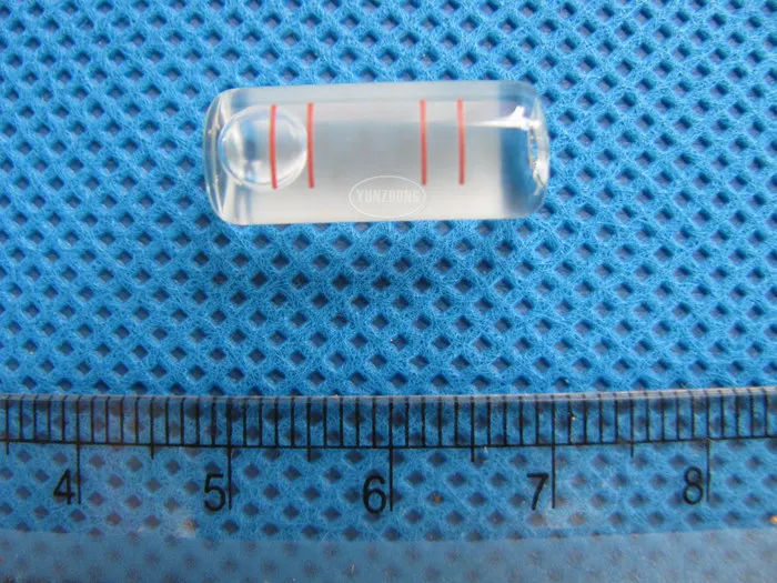 QASE 8*21 мм DA3 Высокоточный уровень стекла пузырьковый цилиндрический спиртовой