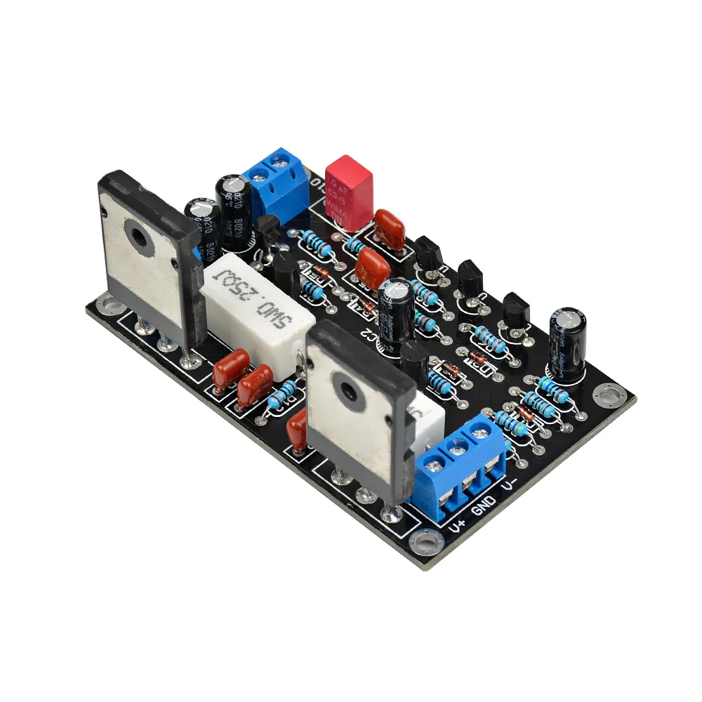 Плата усилителя звука AIYIMA 2SC5200 + 2SA1943 100 Вт Hi-Fi моноканальный усилитель двойной DC35V