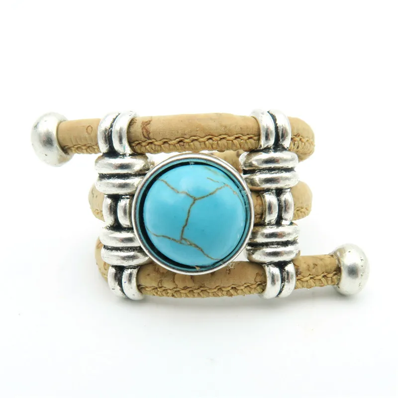 Натуральная пробковая круглая каменная керамика Каменное Кольцо старинное