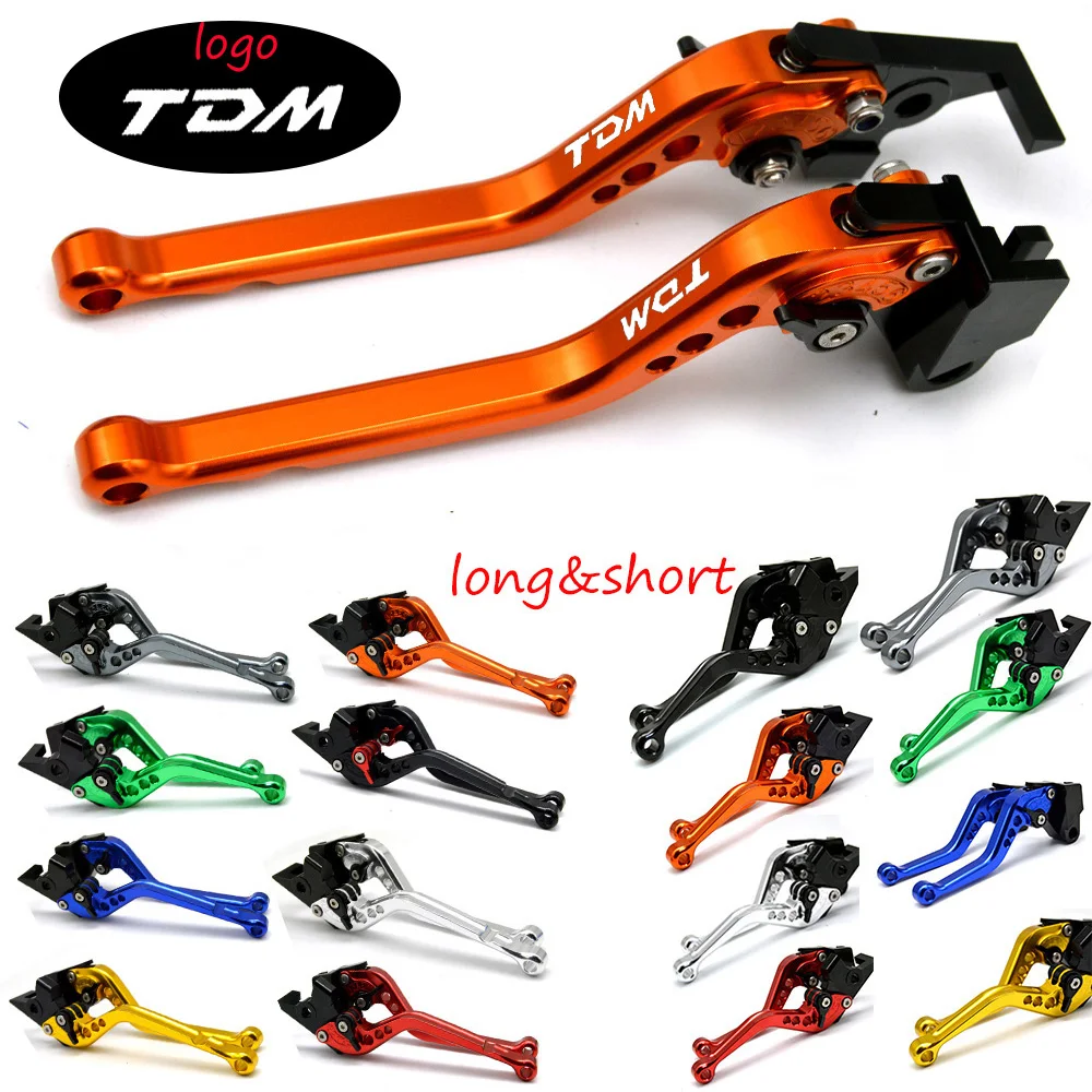 Короткие и длинные для Yamaha TDM 850 TDM850 1991 2002 Мотоциклетные аксессуары ЧПУ Рычаги
