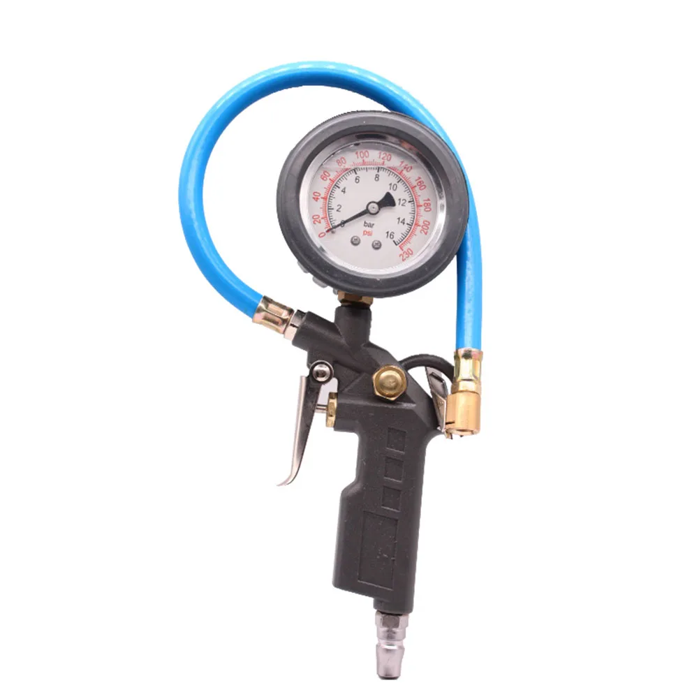 Цинкового сплава 220PSI/230PSI/255PSI насос инструмент датчик давления воздуха в шинах