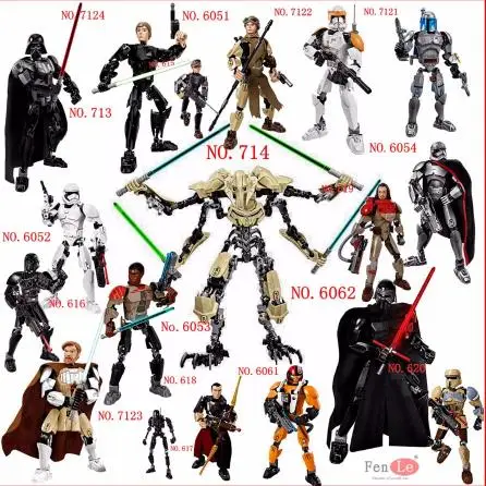 Kompatibel мит legoStarWars Star Wars Jedi Dauern Elite KRAWATTE летчик-истребитель Jyn Erso преторианской Wachen