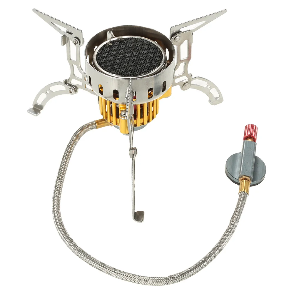 

3500W Windproof Outdoor Infrared Stove Cooker Hiking Camping Picnic Gas Stove Infrared Heating Roasting Cookout With Ignition