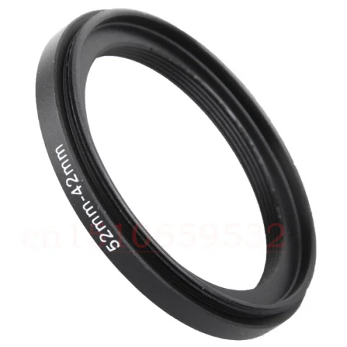 10pcs 52-42 mm Aluminum metal selling 52mm-42mm 52 to 42 Step down Ring Filter Adapter | Электроника