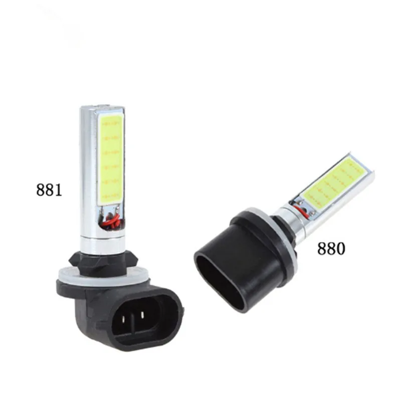 Автомобильная лампа 10 шт. 880 881 H27 Super Wit Вт COB светодиодная автомобильная Lichtbron Mistlamp