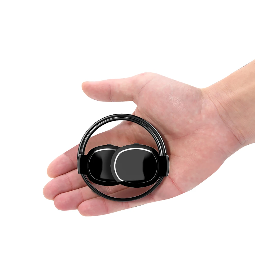 Plufy Беспроводные Bluetooth спортивные стереонаушники гарнитура с шумоподавлением