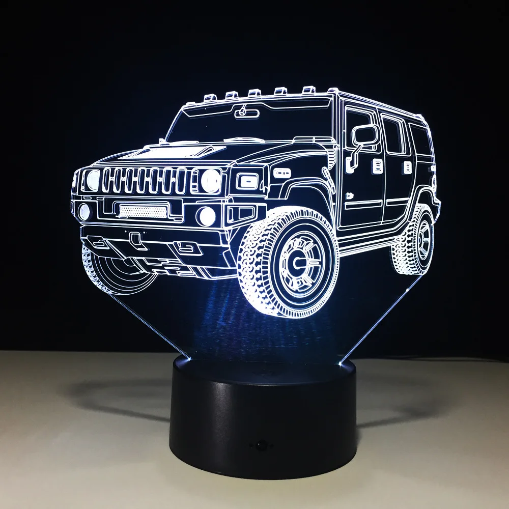 Прохладный колес техники высокой проходимости автомобильные диски 3D Ночной