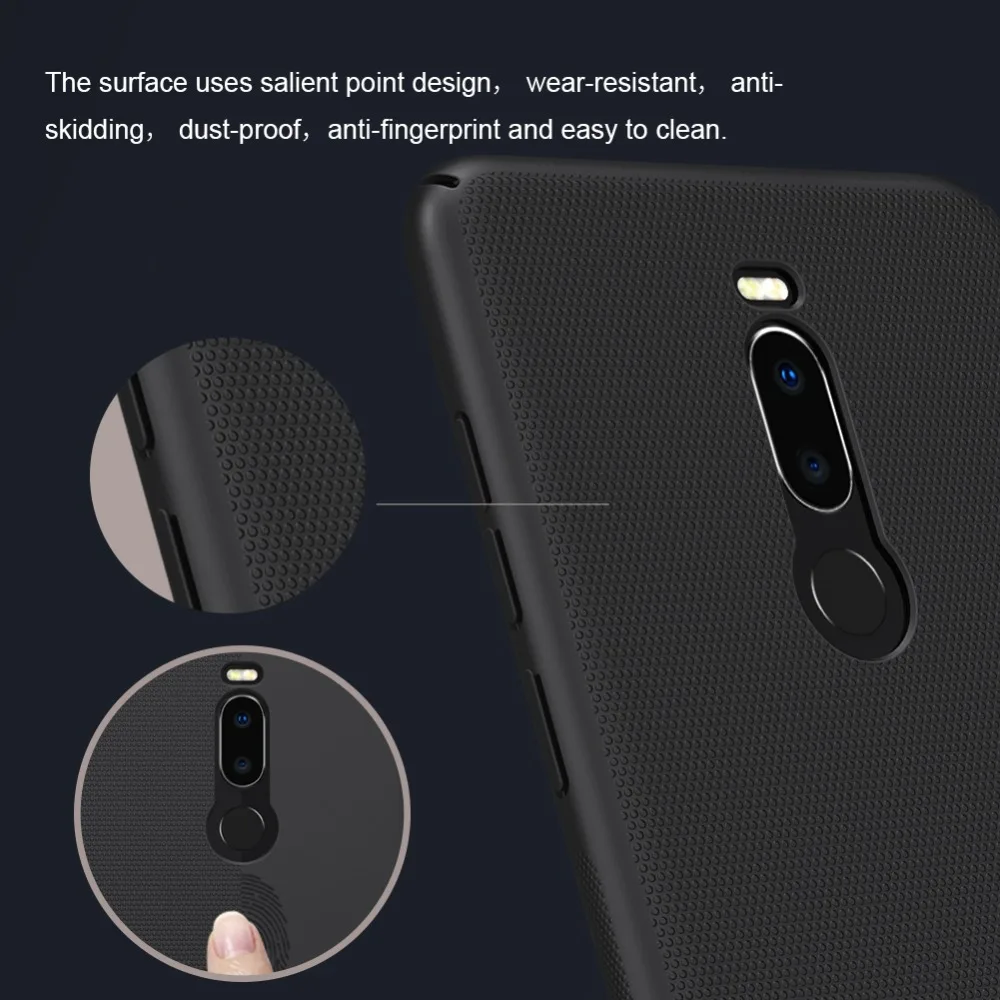 Глобальная версия чехол Nillkin для Meizu Note 8 матовый защитный жесткий ПК телефона s