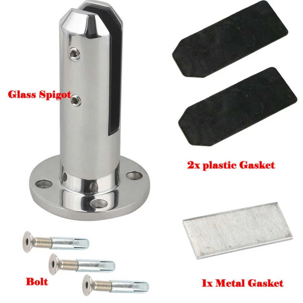 3 отверстия стеклянные зажимные смесители перила нержавеющая сталь для дома