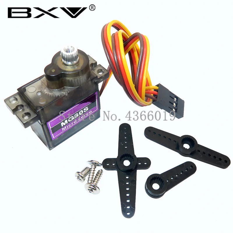 MG90S 10 шт. SG90 MG90S MG995 MG996 MG996R MG946 MG946R сервопривод с металлическими шестернями для модель вертолета лодка для Arduino UNO "сделай сам" - Цвет: MG90S