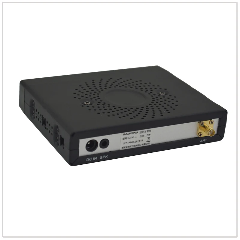 BAOFENG MINI-1 UHF 400-470 MHz 15 W мини мобильный автомобильный приемопередатчик с 2 мини-рации 1 W+ 2 xEarpiece, 1x мобильная антенна