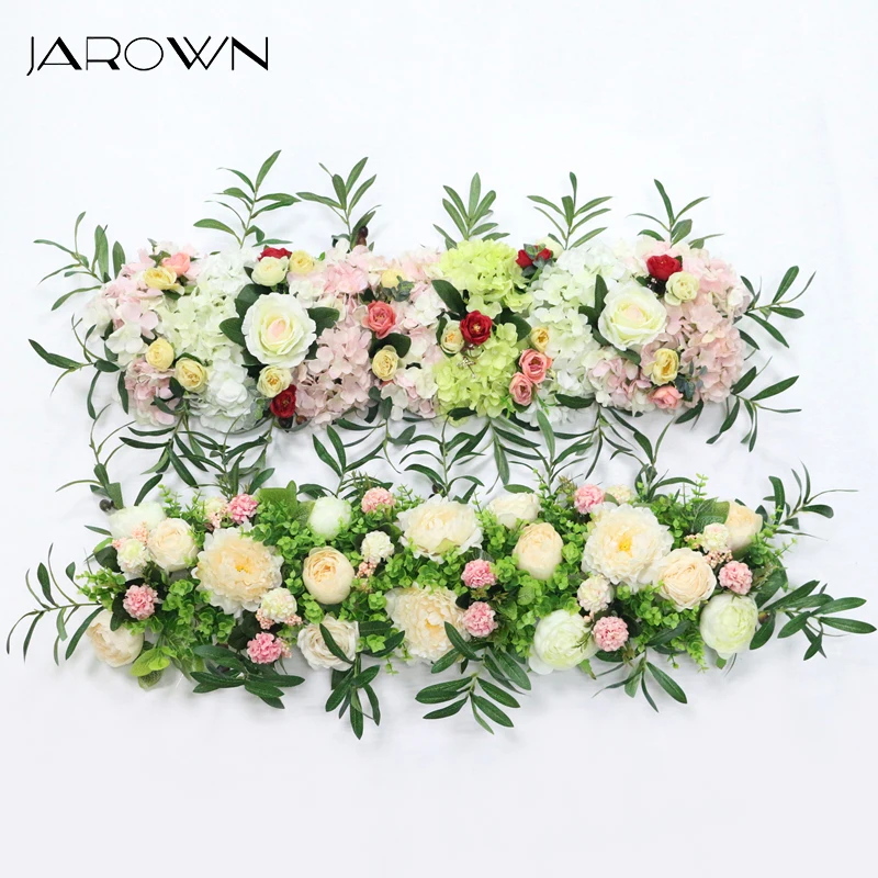 

JAROWN Simulation Plant Flower Row Flower Wall Wedding Arrangement Decor DIY Pavilion Decor Arch Flowers Window Showcase Flores