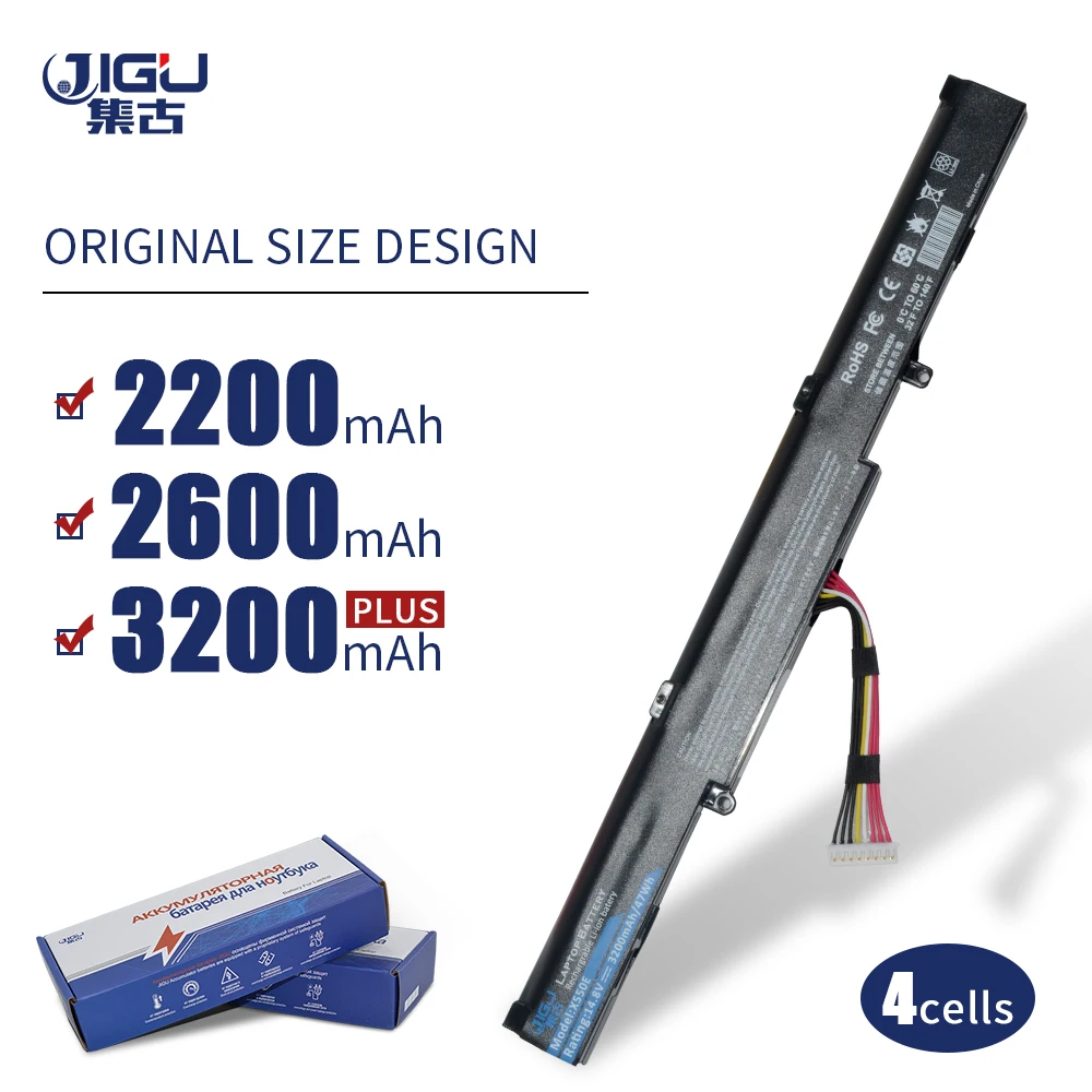 JIGU Аккумулятор для ноутбука ASUS X751LD X751LJ X751LK X751LN X751LX X751MA X751MD X751MJ F450E47JF SL F450E3337CC