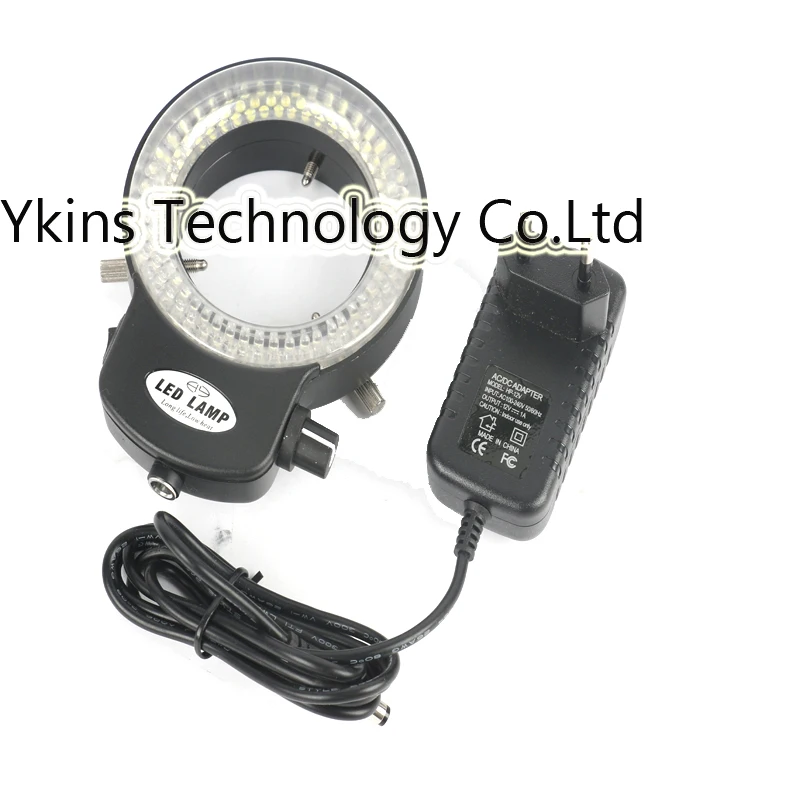 

144 LED Light Professional Trinocular Stereo Zoom Microscope 3.5X-90X 21MP HDMI USB Digital camera CTV 1/3 0.3X Adapter Lens
