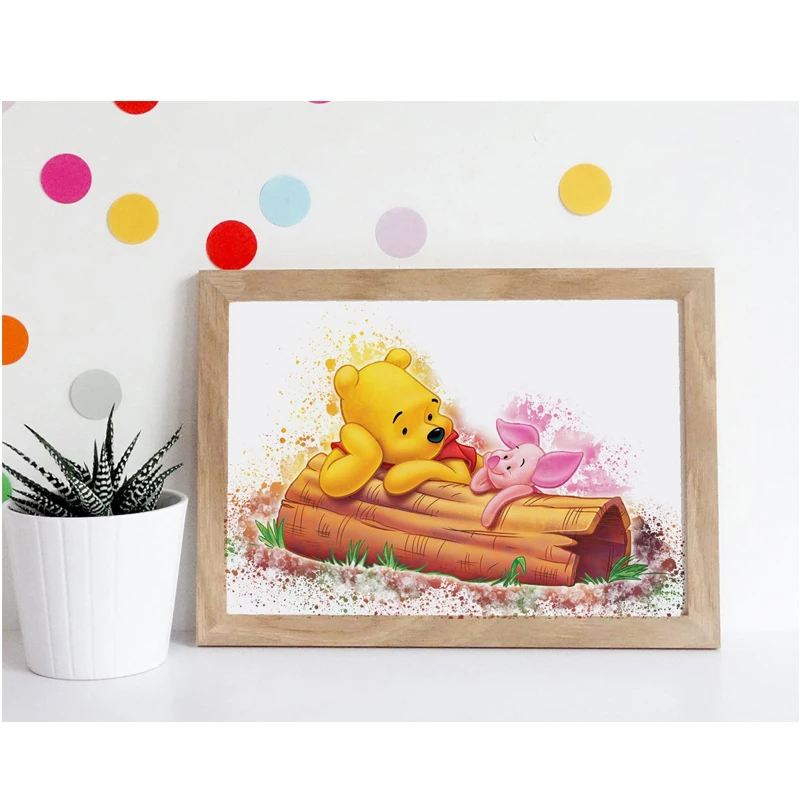 Новое поступление 5D Diy Алмазная картина Винни Пух вышивка крест мозаичные