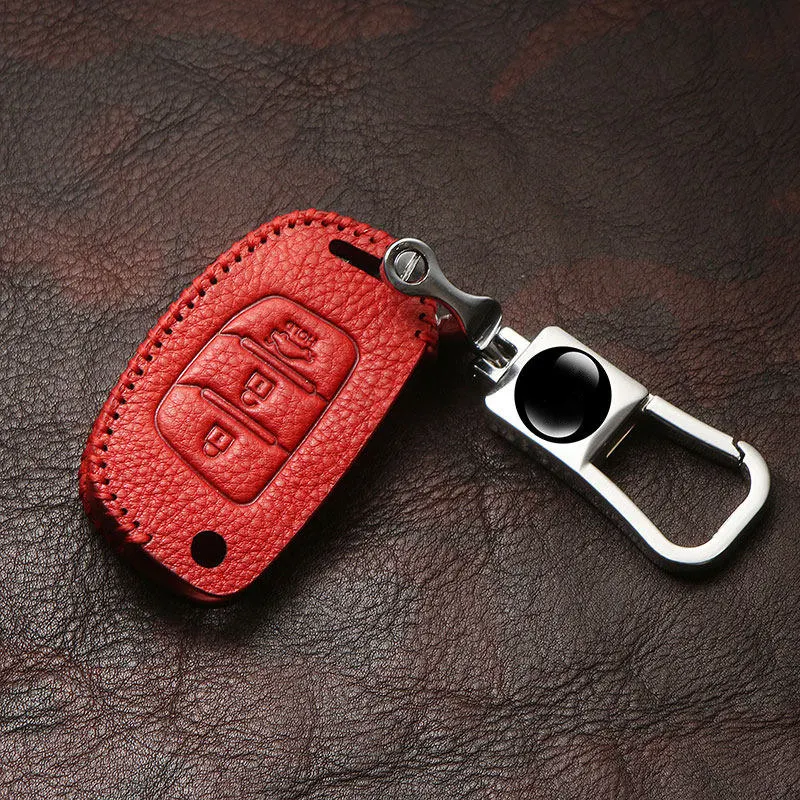 2019 эластичная одежда устойчивый винтажный верхний слой кожаный чехол для ключей