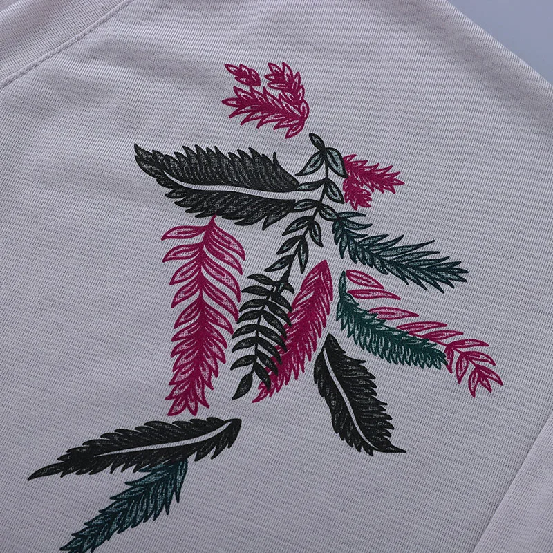 2020 New Summer Autumn Women Sexy V-Neck Short Sleeve T-Shirts Ladies Casual Fashion Flora Print Tops Tees Size S-XL | Женская одежда