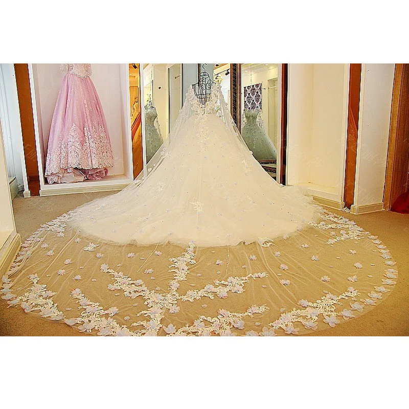 Новинка 2017 роскошное Бальное Платье синее кружевное свадебное платье с