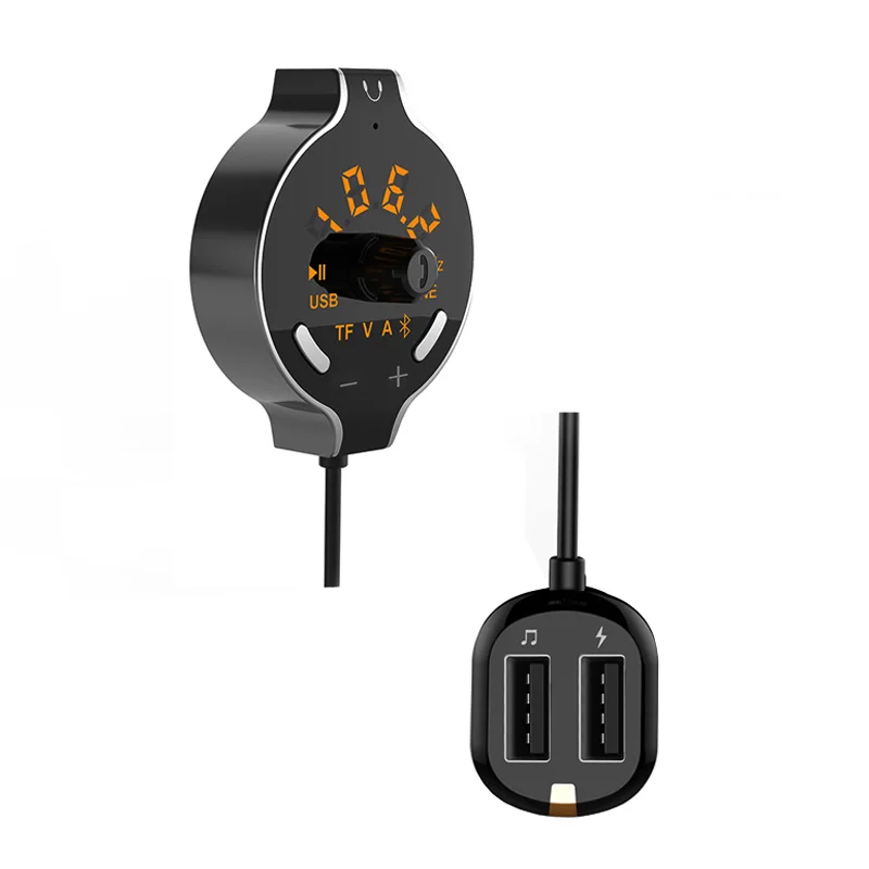 FM передатчик Bluetooth автомобильный комплект громкой связи аудио mp3-плеер с