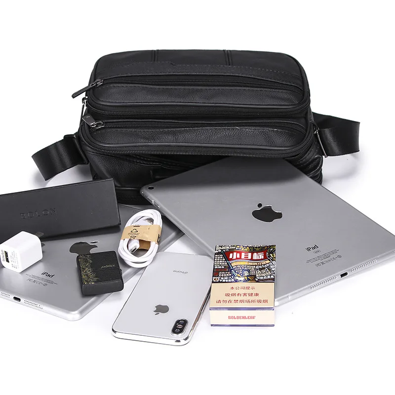 Сумка-мессенджер Мужская из натуральной кожи |