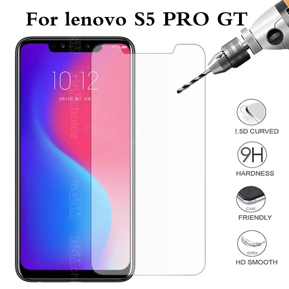 Закаленное стекло для LENOVO S5 PRO GT защита экрана 9H 2.5D 0 26 мм Защитная пленка телефона