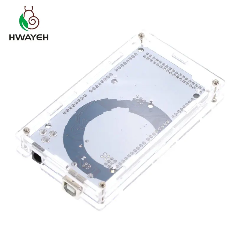 Корпус прозрачный глянцевый акриловый совместимый с arduino Mega 2560 R3 чехол 1 шт. |