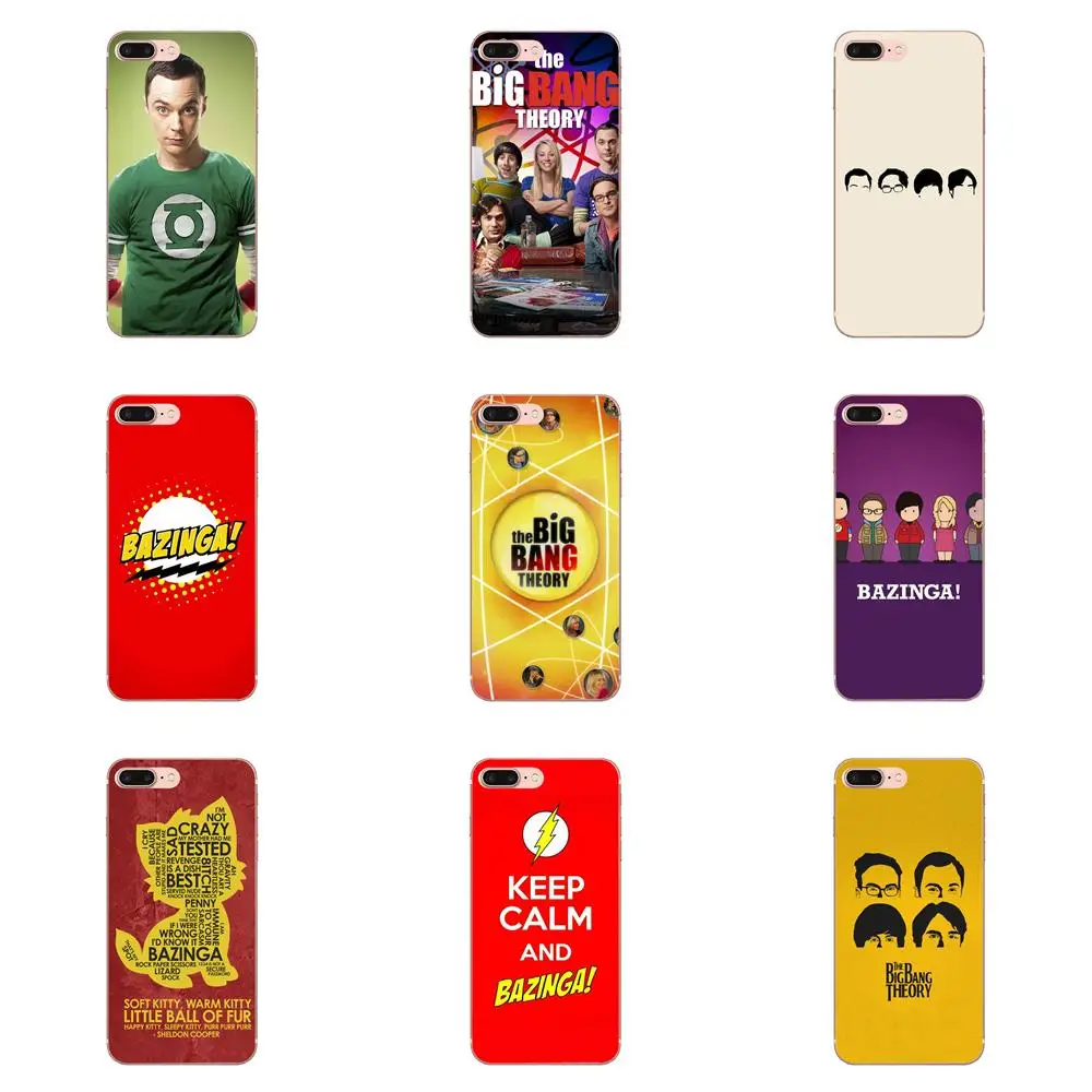 For Galaxy Alpha Core Note 2 3 4 S2 A10 A20 A20E A30 A40 A50 A60 A70 M10 M20 M30 Cover The Big Bang Theory Bazinga | Мобильные