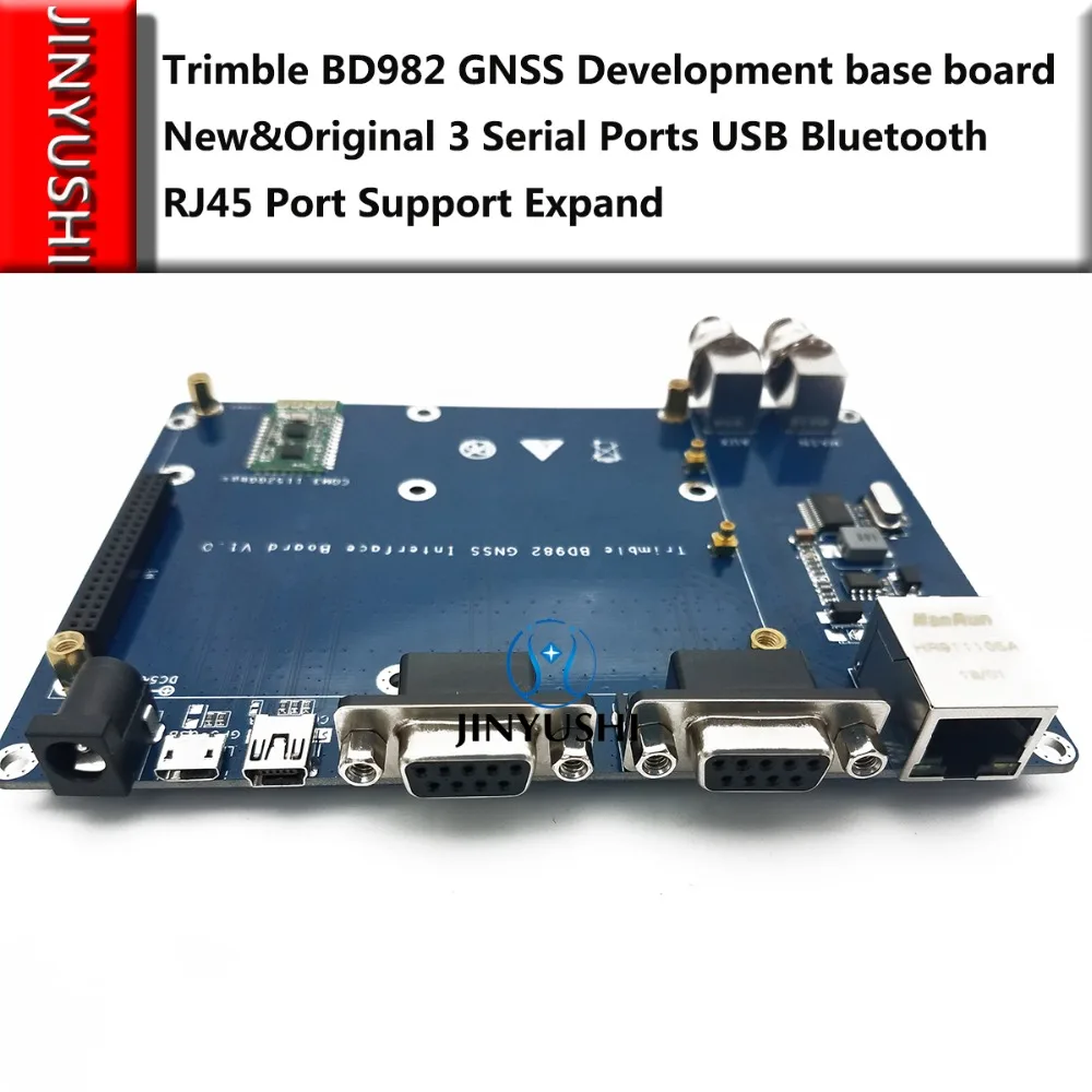 Development board/breakout board/EVK/EVB Board for Trimble BD982 GNSS 3 Serial Ports USB Bluetooth RJ45 Port Support Expand |
