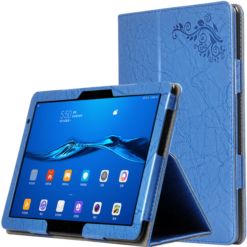 Тонкий роскошный Шелковый зернистый чехол с флип-стойкой для huawei MediaPad M5 Lite 10 чехол BAH2-W09 BAH2-L09 BAH2-W19 10,1 ''чехол для планшета