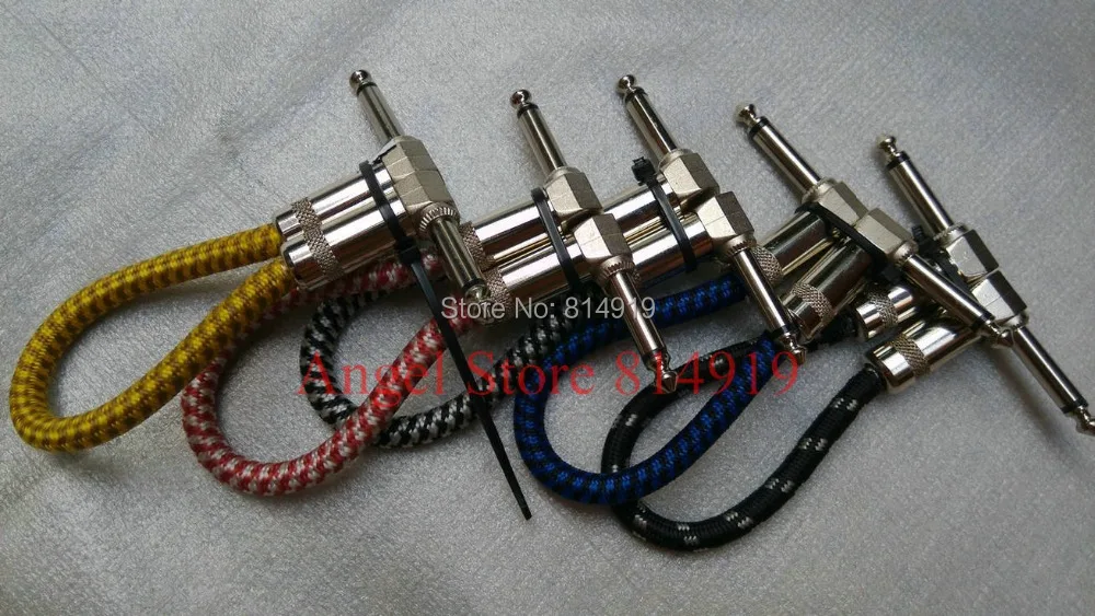 6 5 мм Stompbox гитарный эффект педаль соединительная линия кабель 100% Медь шт.