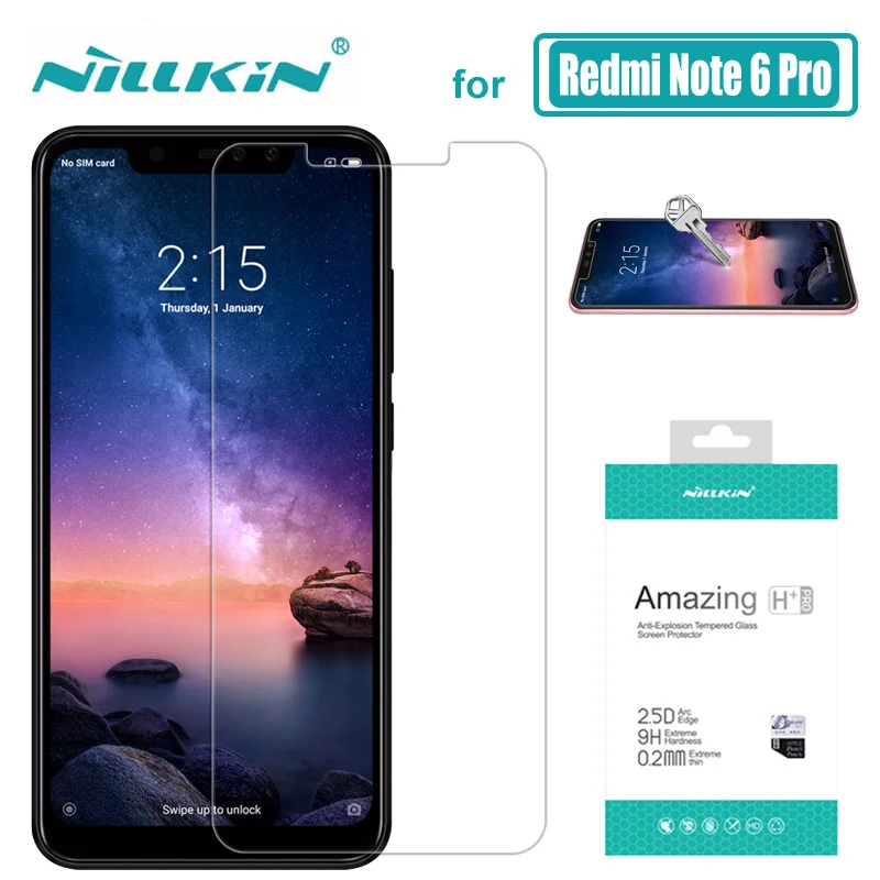 Для Xiao mi Red mi Note 8T 8 7 Pro стекло Nillkin H+ Pro Закаленное стекло-экран протектор для Xiaomi mi 9 Lite 8 9T Pro mi 9 SE стекло