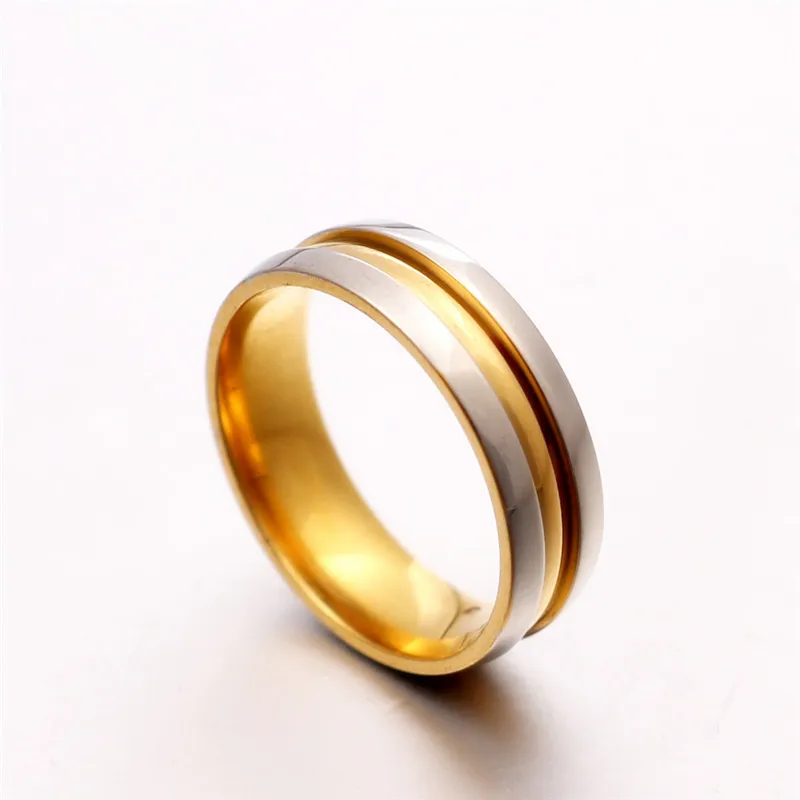 Титановые кольца MANGOSKY для мужчин и женщин обручальное кольцо траектории 6 мм|titanium