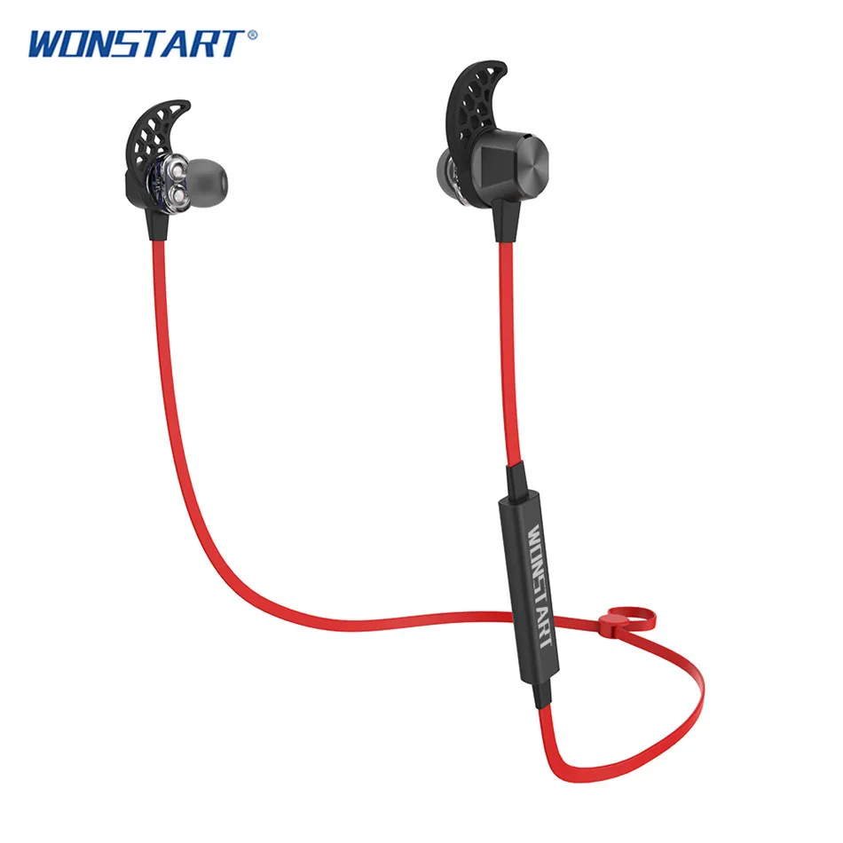 TS02 Wireless Bluetooth Earphone Sports Neckband With Mic Earbuds Fone De Ouvido Headset Wonstart | Электроника