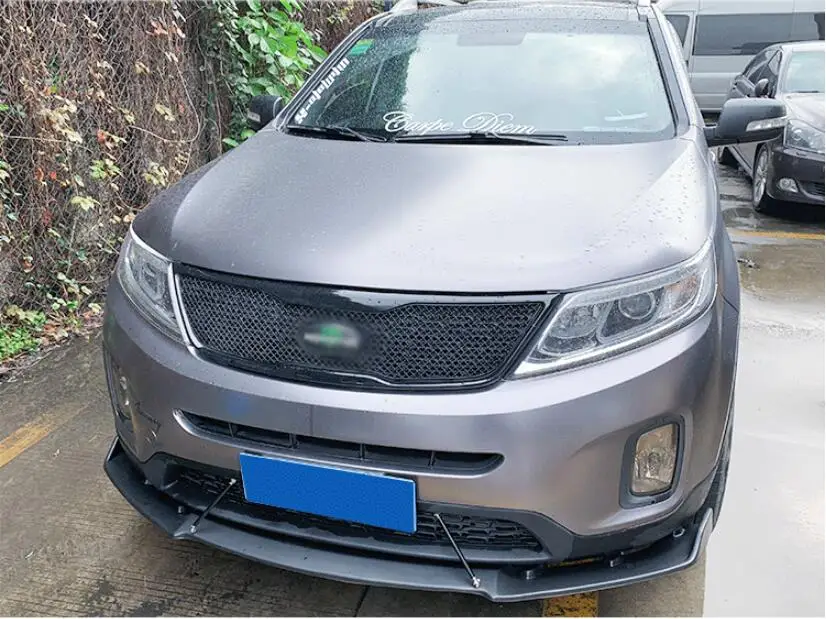ABS краска автомобиля передний бампер спойлер, авто бампер диффузор Крышка для KIA Sorento 2011 2012 2013