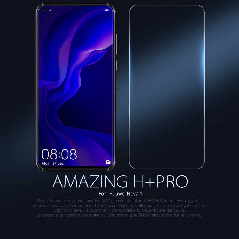 Nillkin 0,2 мм стекло для huawei Honor View 20 анти-взрывобезопасная защитная пленка из закаленного стекла для huawei Honor V20