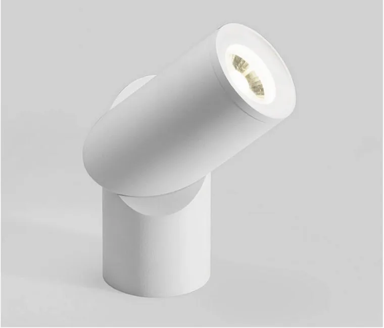 Регулируемый вращающийся светодиодный светильник 10W15W20W COB светодиодный точечные потолочные светильники AC110-220V светодиодный настенный светильник Теплый Холодный белый Внутреннее освещение