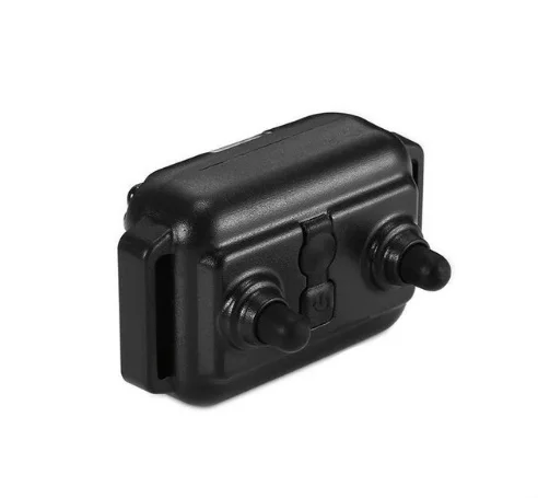 receiver 800 м электрический ошейник для дрессировки собак с дистанционным управлением, водонепроницаемый перезаряжаемый с ЖК-дисплеем для всех размеров, Вибрационный звук - Цвет: receiver