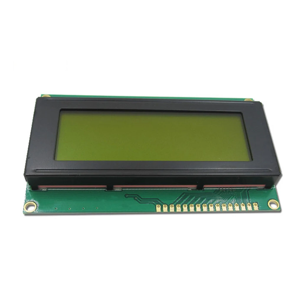 1 шт./лот ЖК плата 2004 20*4 LCD 20X4 5V зеленый экран черный свет дисплей модуль