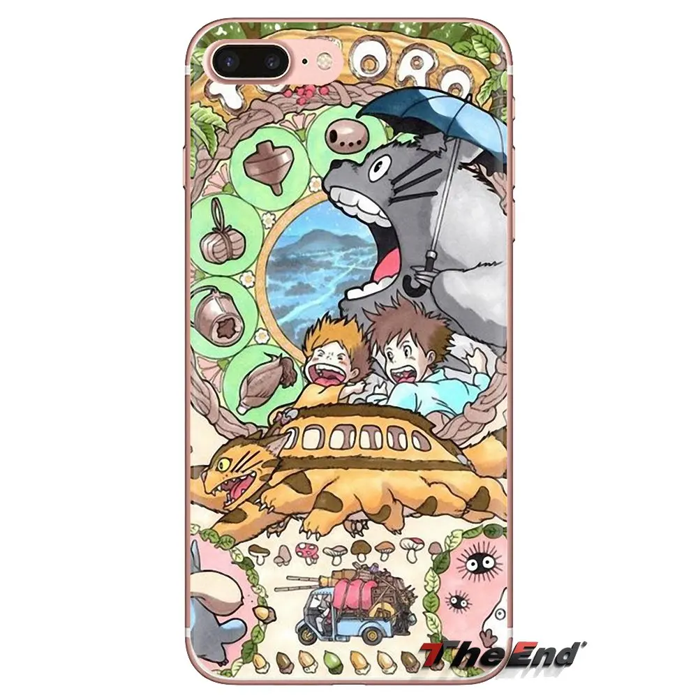 Милые мягкие прозрачные чехлы kawaii ghibli для Xiaomi Redmi 4A S2 Note 3 3S 4 4X 5 Plus 6 7 6A Pro Pocophone F1 |