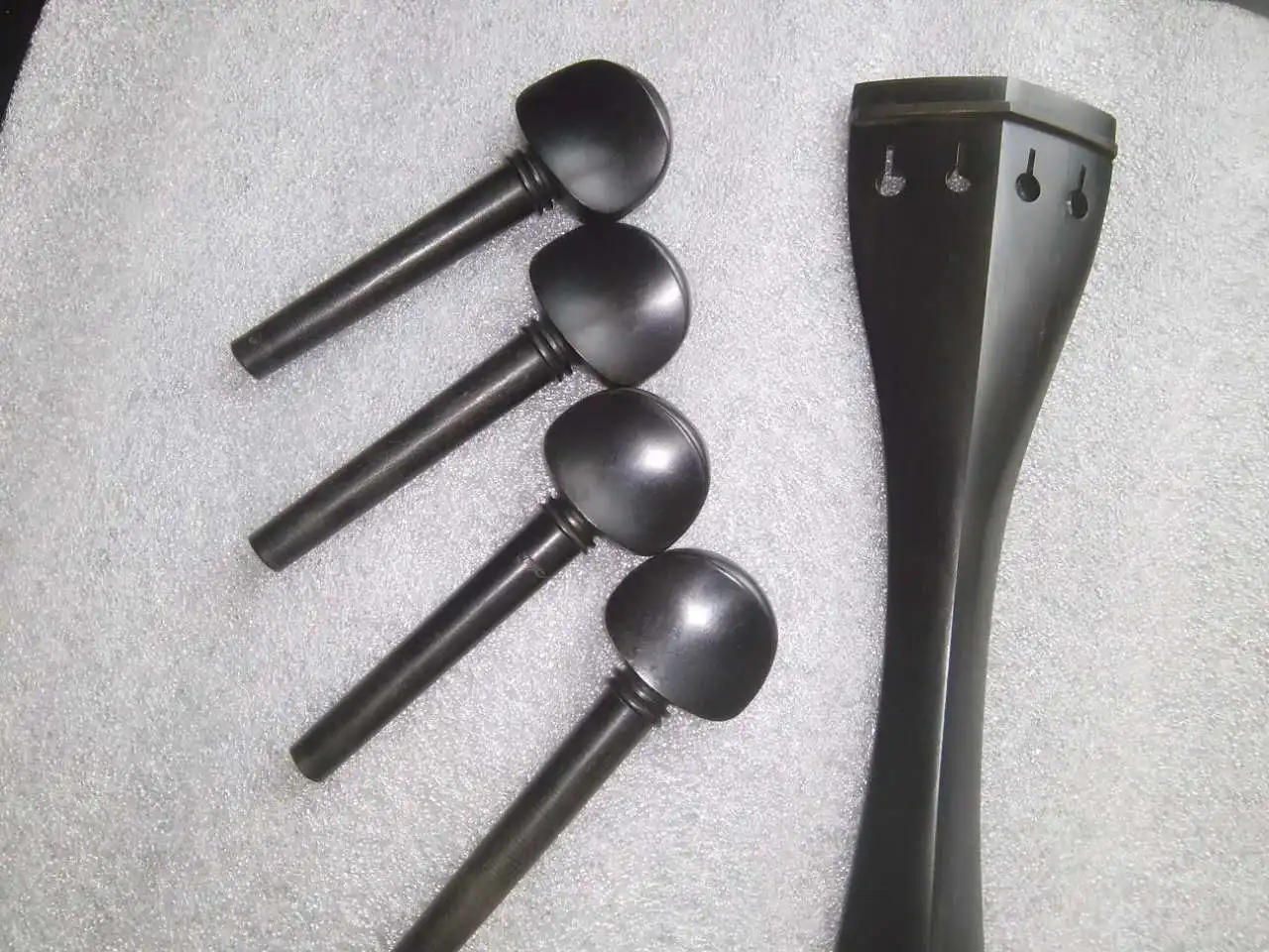 2 комплекта черных эбеновый Гриф для виолончели аксессуары включая колышки и