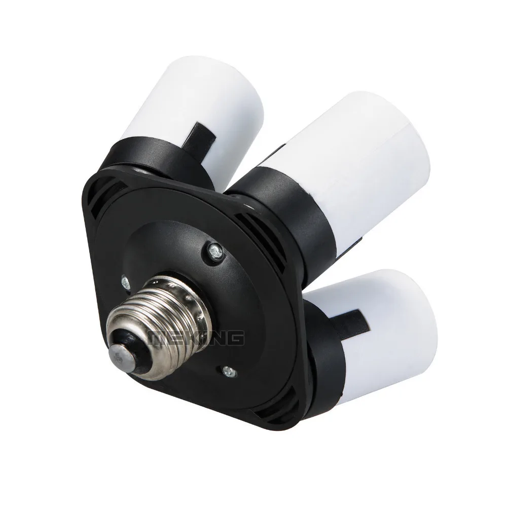 4 в 1 непрерывный светильник для фотосъемки лампа E27 адаптер держатель Подставка