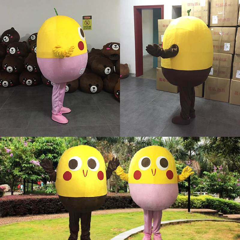 Горячая Распродажа симпатичные взрослых сои талисмана фасоли Legumina маскарадный