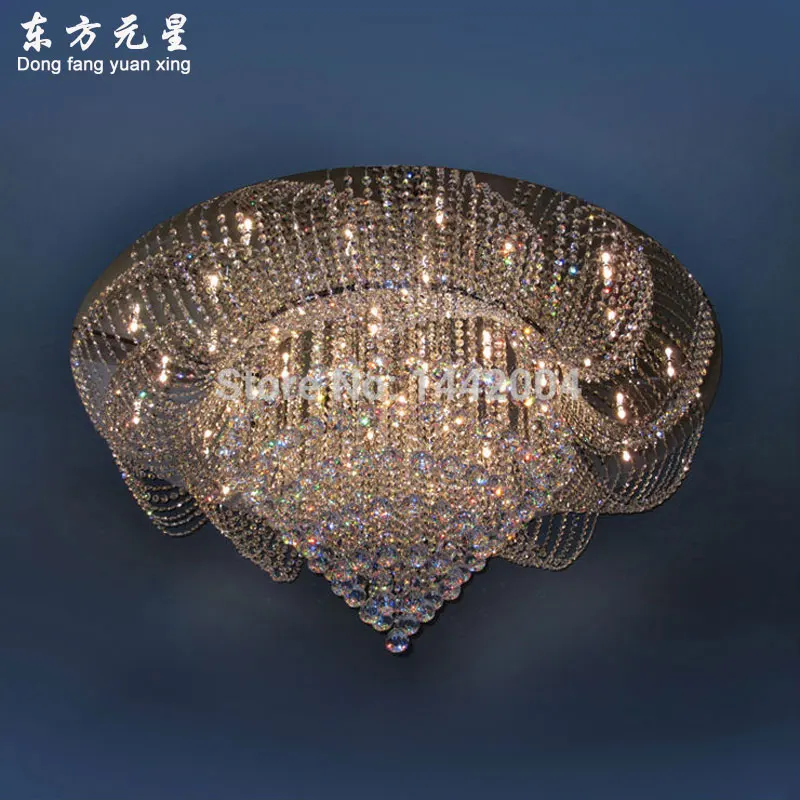 Хрустальная Люстра Светодиодная лампа для гостиной спальни Dia100 * H50cm|crystal chandelier