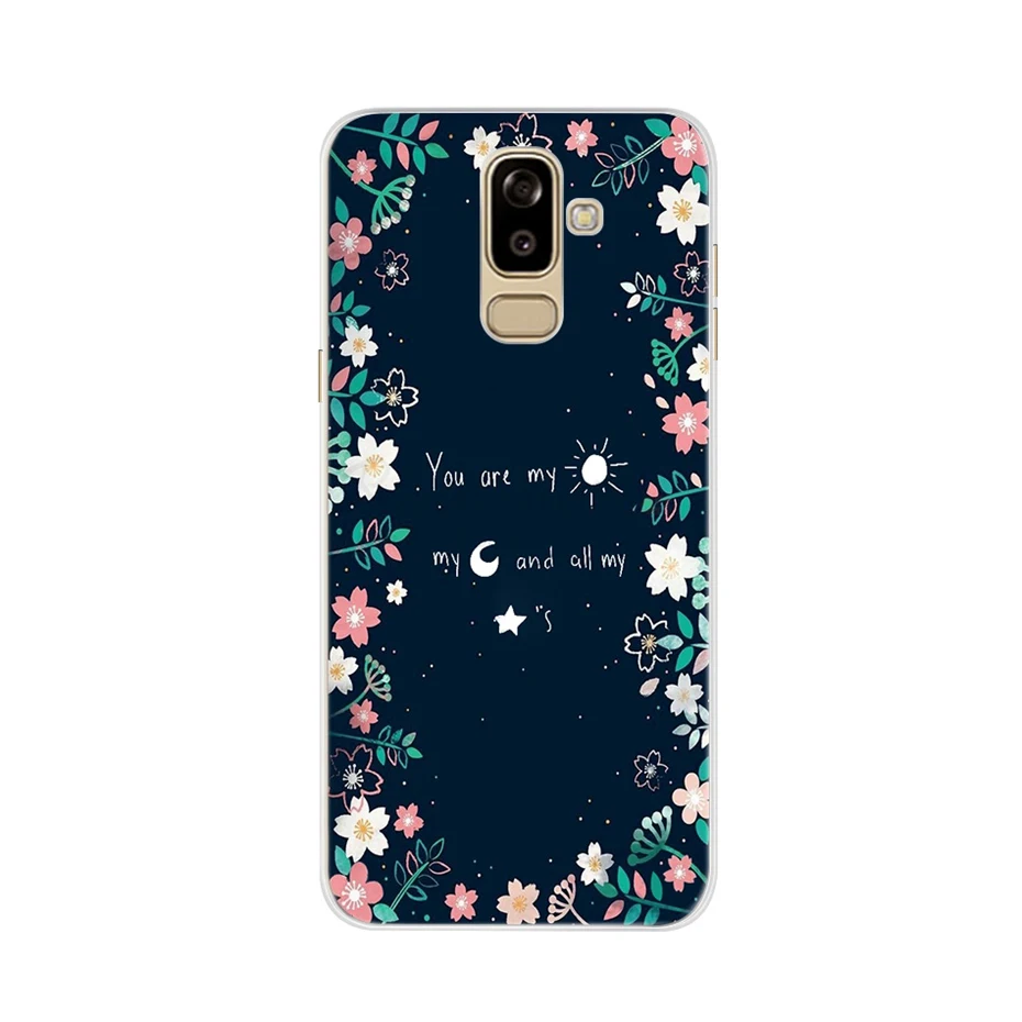 Чехол для samsung Galaxy J8 чехол Крышка j810 j810f sm-j810f 3D Силиконовая задняя крышка ТПУ Fundas для samsung J8 чехол для телефона