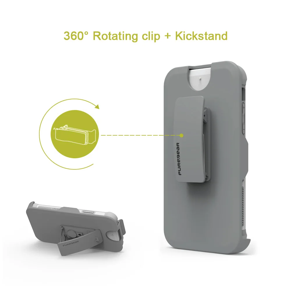 Puregear оригинальный открытый защитные противоударный чехол Shell для iPhone X с