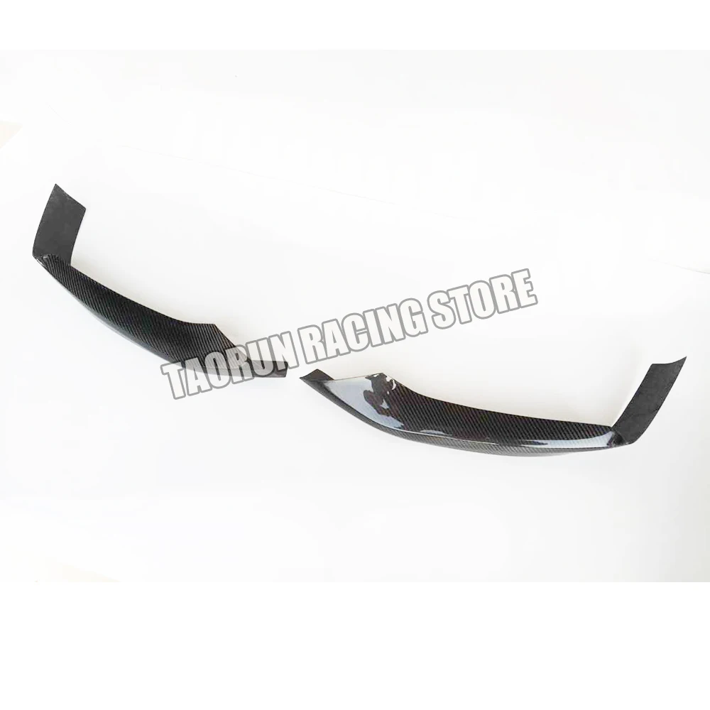 G30 G31 углеродное волокно переднего бампера сбоку Splitter фартук для BMW 520 530 540 550 с